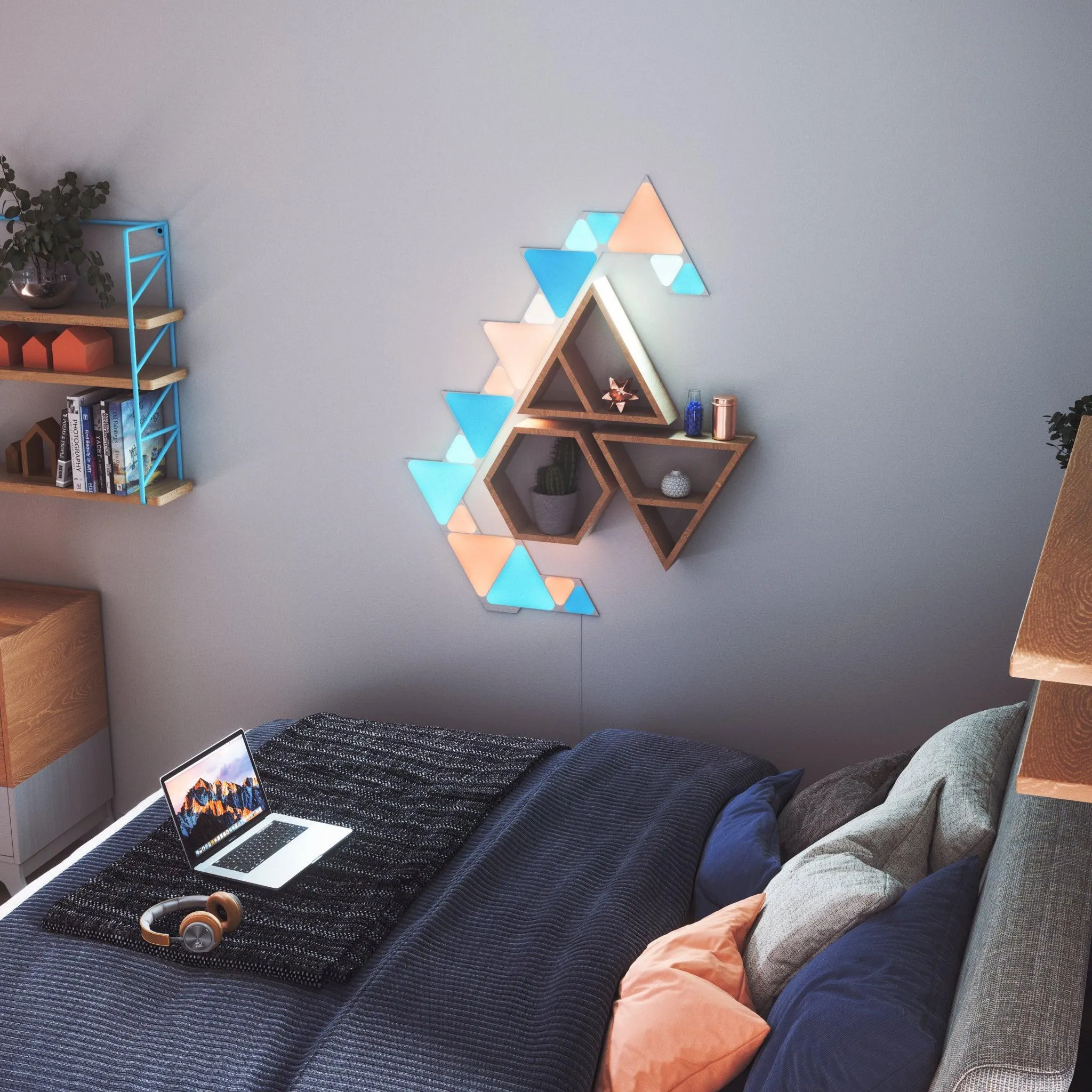 Nanoleaf Shapes Hexagon Starter Kit Pack of 15 - White | NL42-6002HX15
