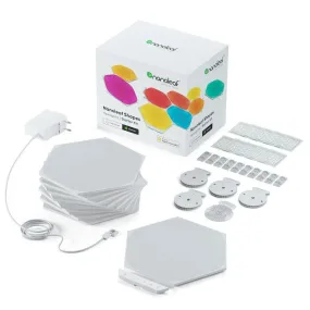 Nanoleaf Shapes Hexagon Starter Kit Pack of 9 - White | NL42-0002HX-9