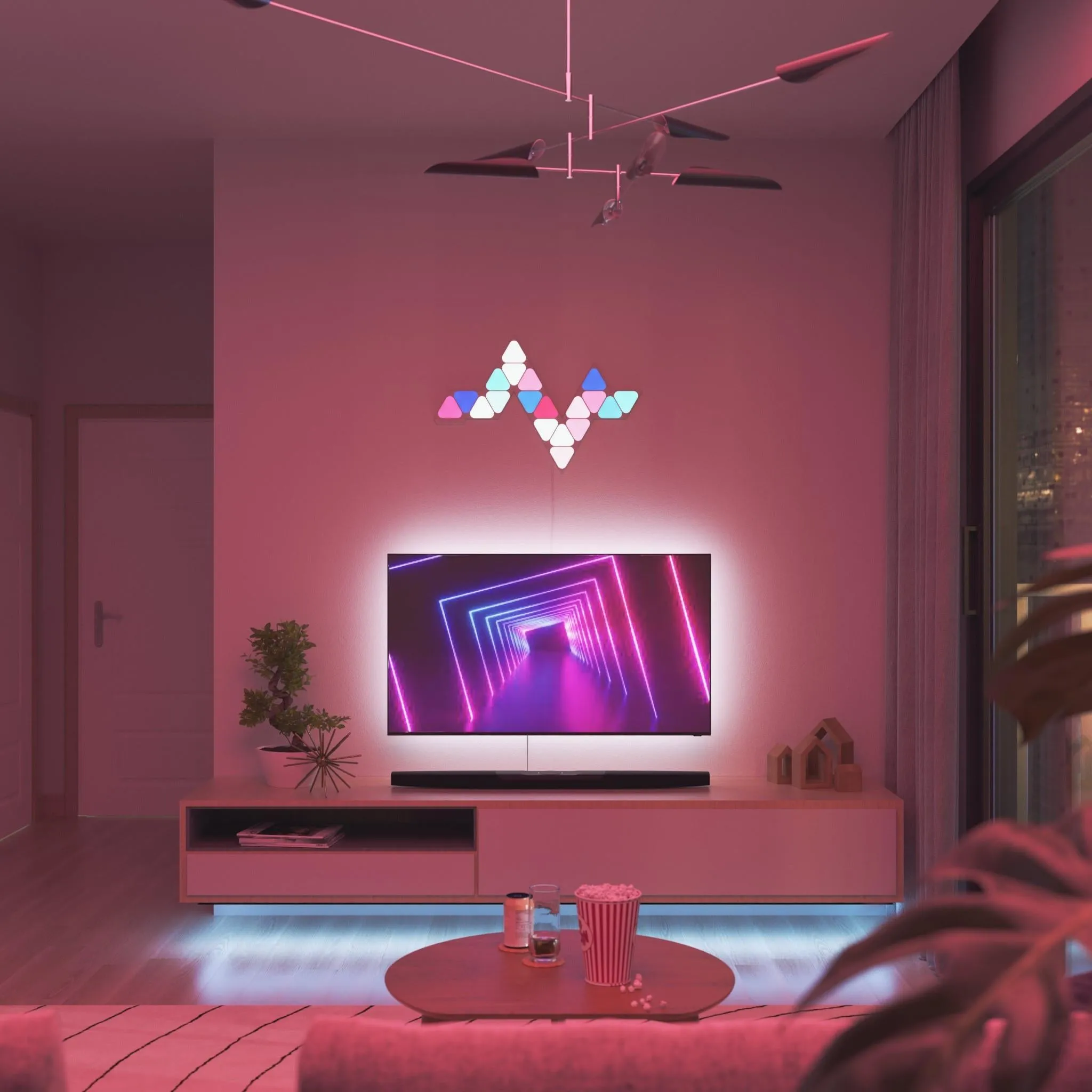 Nanoleaf Shapes Triangles Mini Starter Kit (9 Pack)