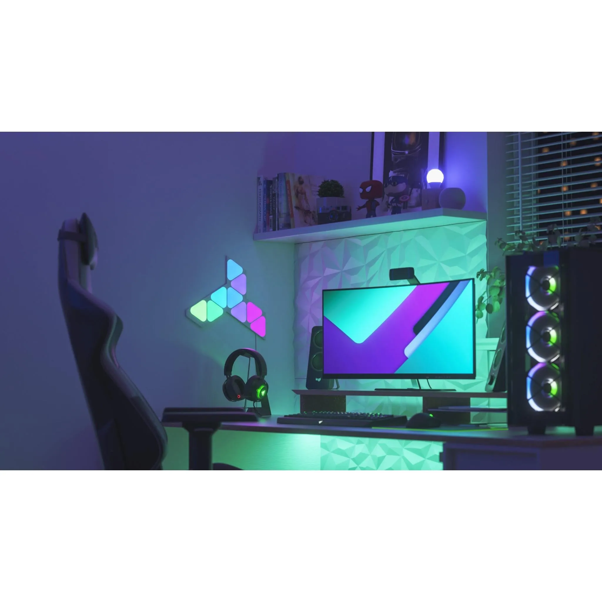 Nanoleaf Shapes Triangles Mini Starter Kit (9 Pack)