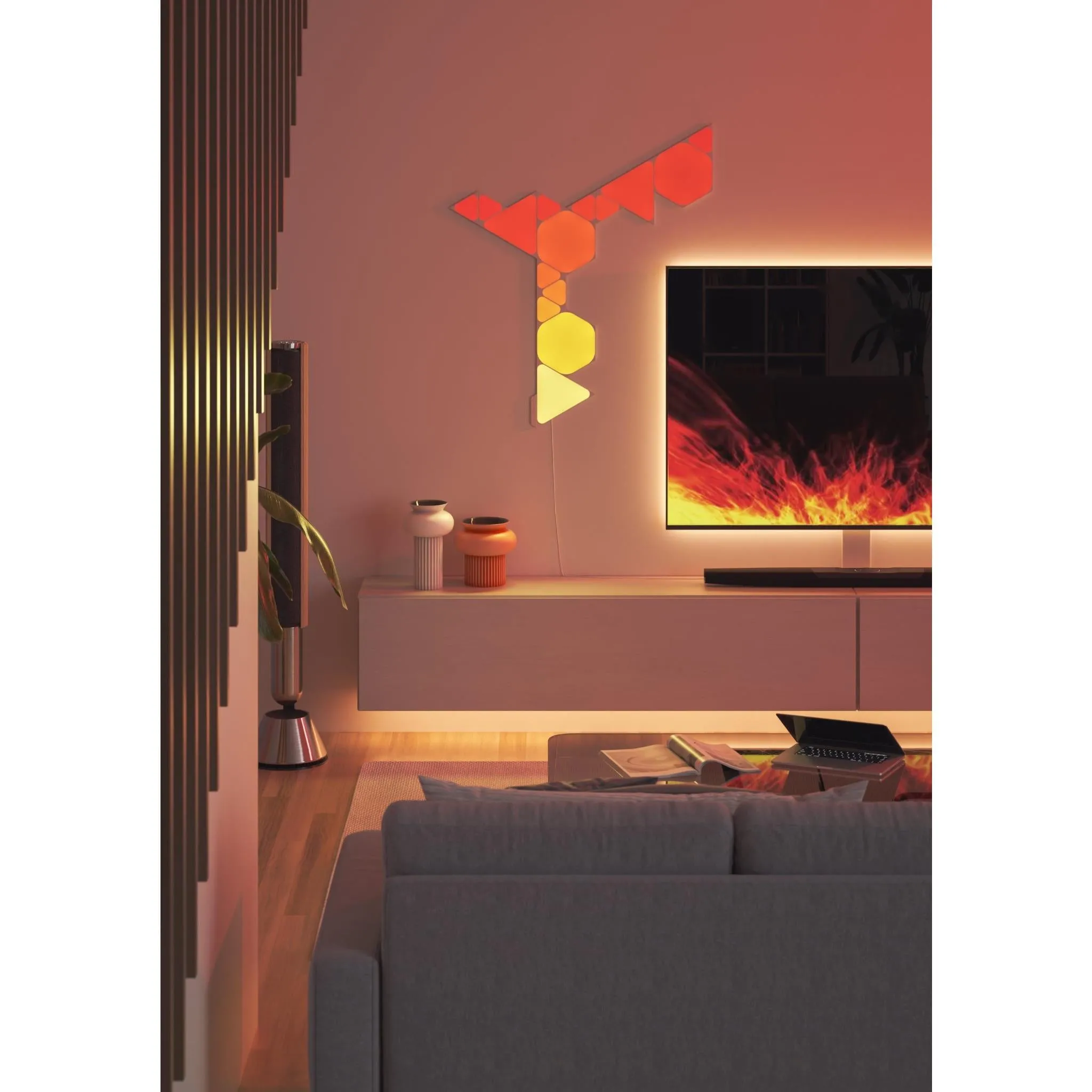 Nanoleaf Shapes Triangles Mini Starter Kit (9 Pack)