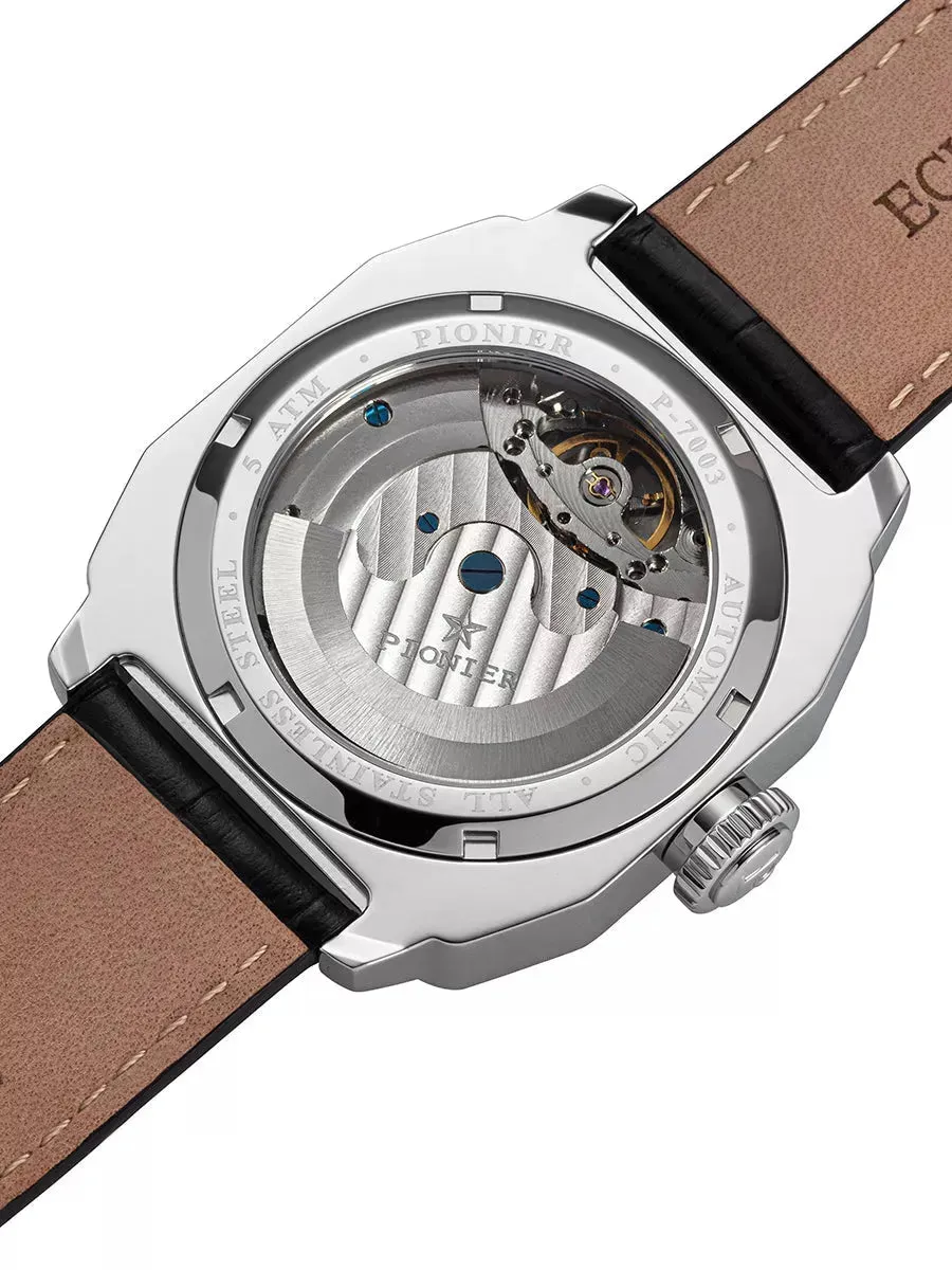 Newport Pionier P7003-2 | Silver | Automatic German Watch