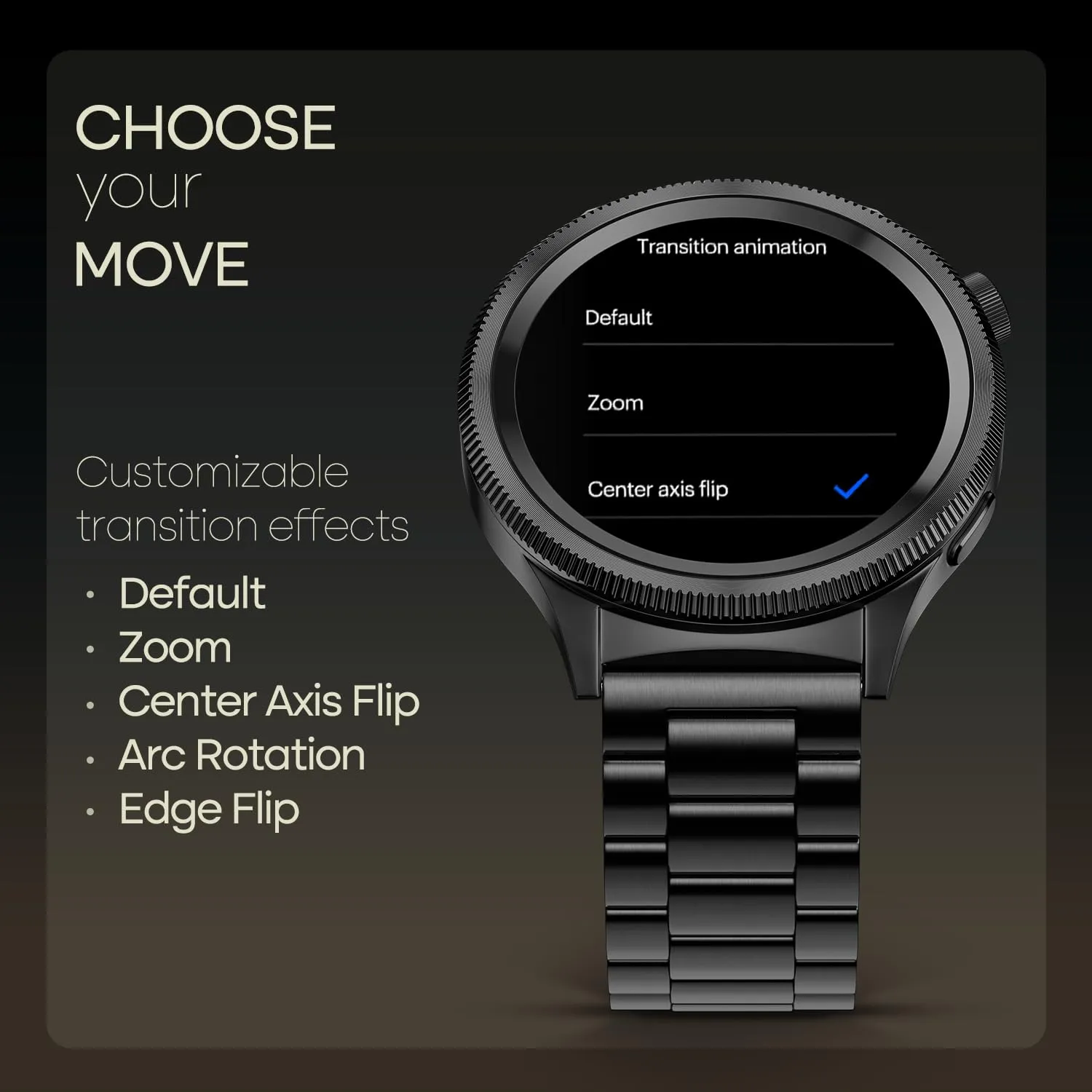 Noise Newly Launched Halo 2 Smartwatch 1.43" AMOLED, 1st Rotating Dial (Axe-cut Bezel Design), Stainless Steel Build, Menu Transition Animations Effects, BT Calling, Health Suite (Elite Black)
