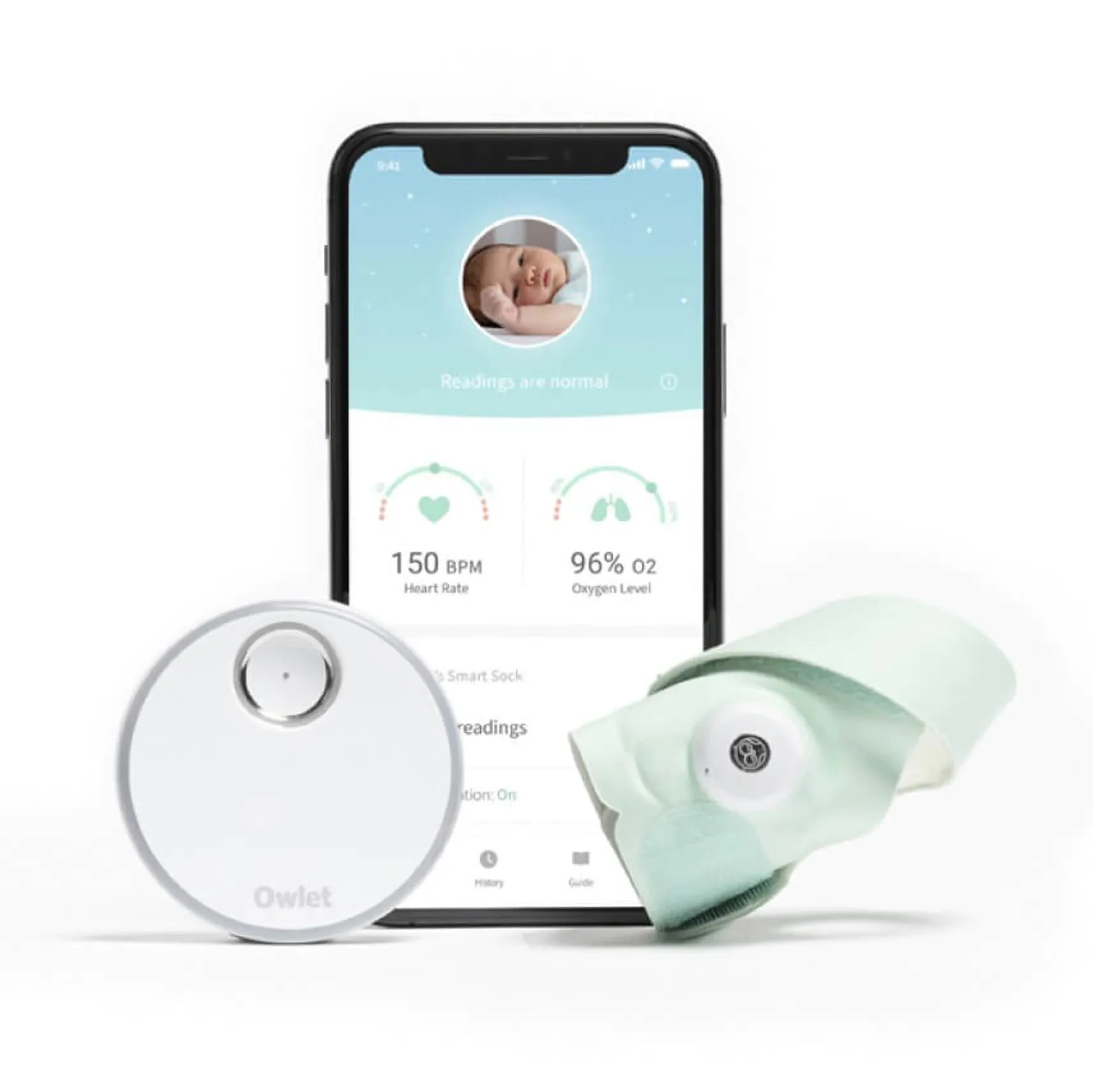 Owlet Monitor Duo 2 Smart Sock 3   Cam 2 HD Video Camera