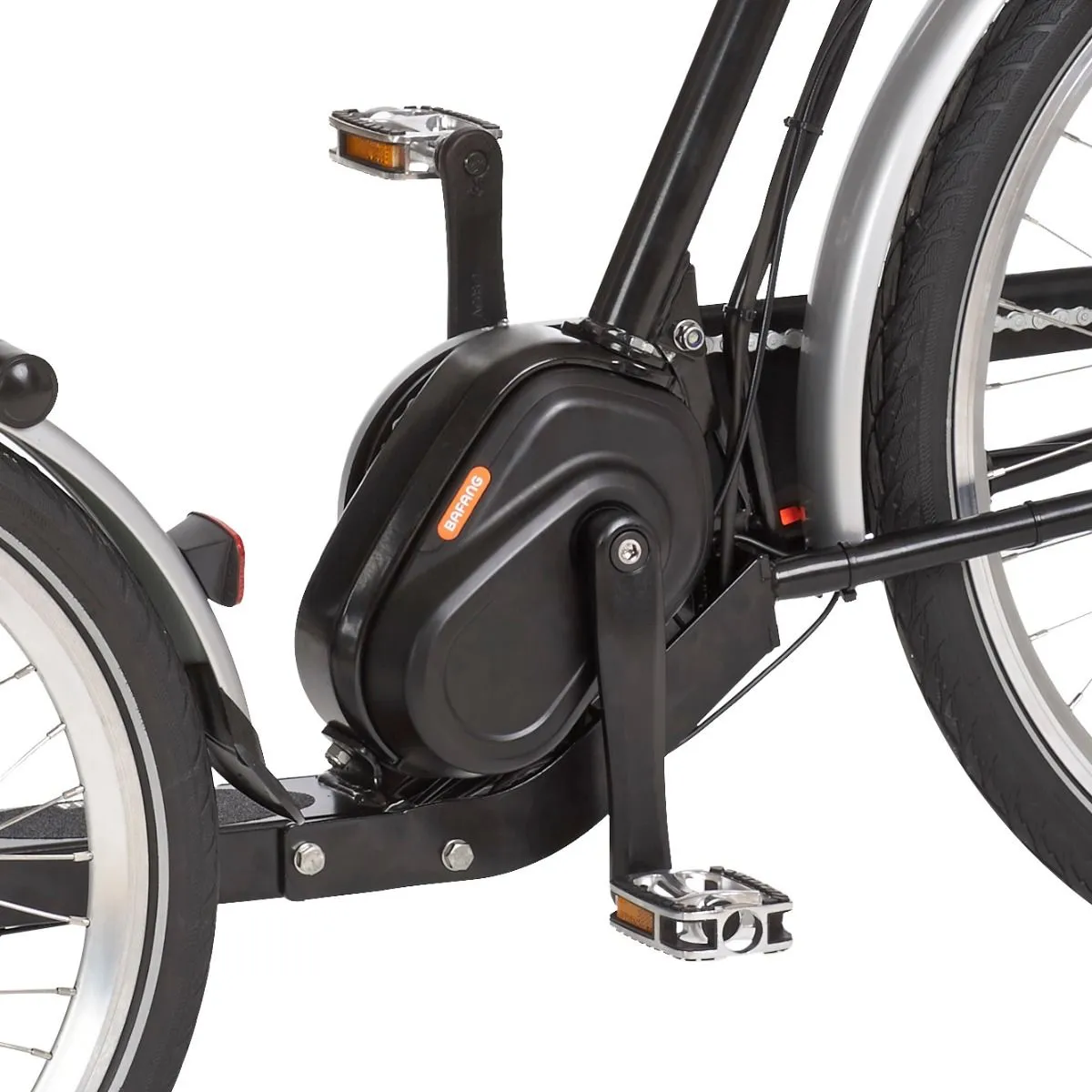 PFIFF 20/26 Pronto 7 Speed Adult Electric Tricycle - Two Front Wheels