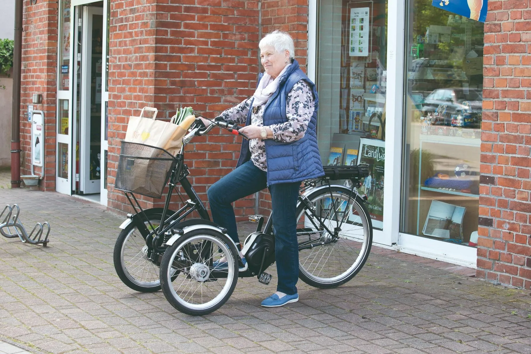 PFIFF 20/26 Pronto 7 Speed Adult Electric Tricycle - Two Front Wheels