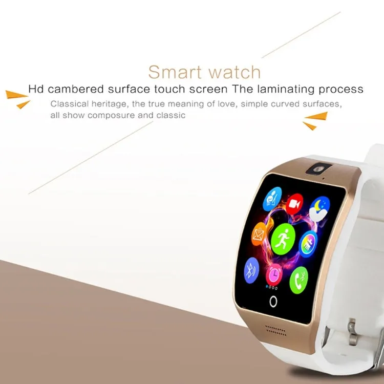 Q18S 1.54 inch IPS Screen MTK6260A Bluetooth 3.0 Smart Watch Phone, Pedometer / Sedentary Reminder / Sleeping Monitor  / Anti-Loss / Remote Camera  / GSM / 0.3M Camera  (Black   Silver)