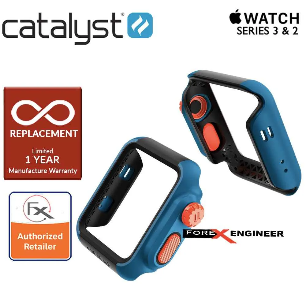 [RACKV2_CLEARANCE] Catalyst Impact Protection for APPLE WATCH Series 3 - 2 ( 42mm ) - Blueridge - Sunset