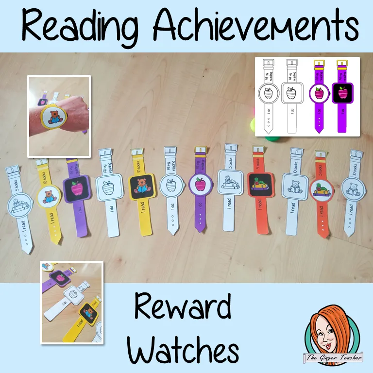 Reading Achievement Reward Watches