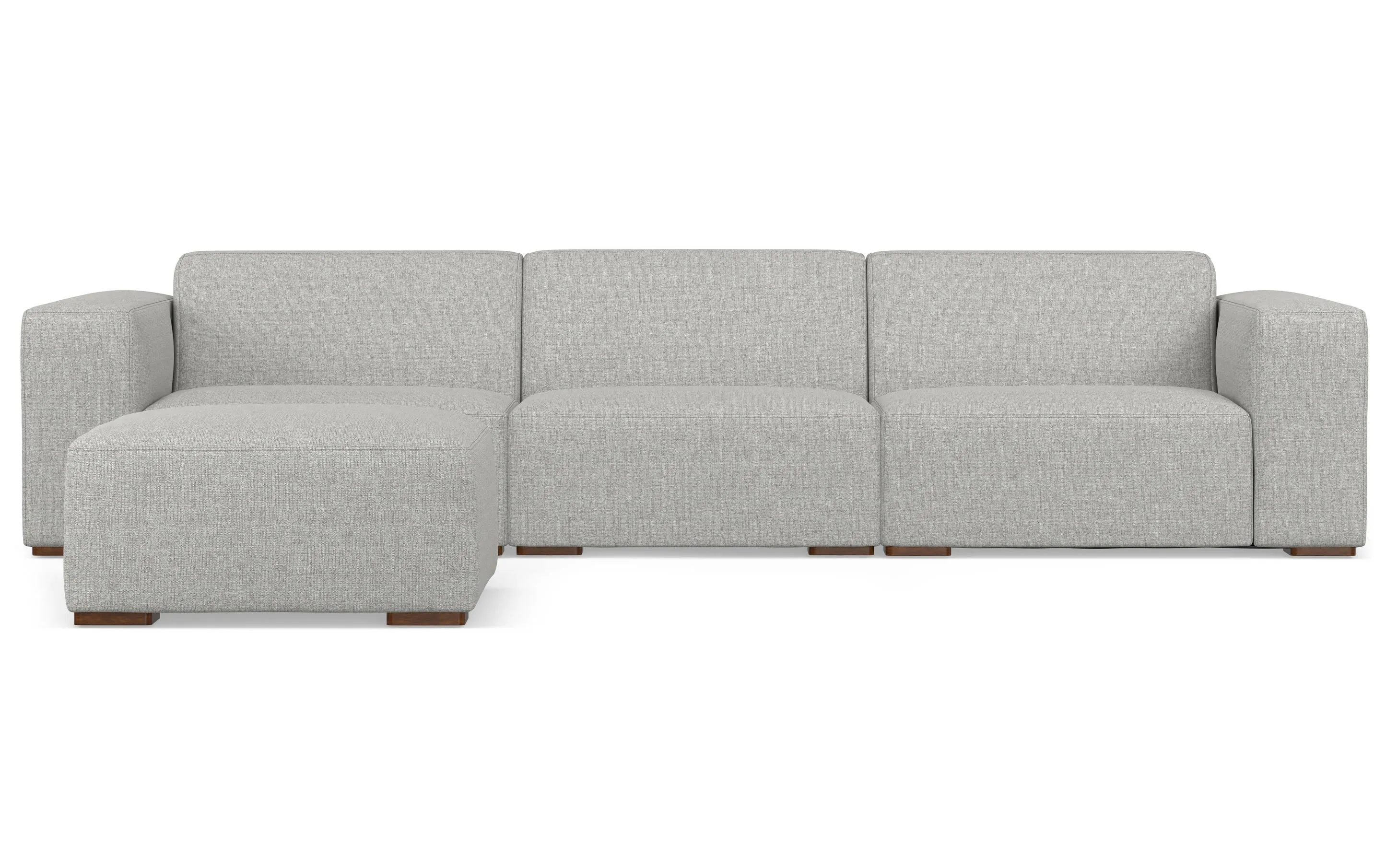 Rex 3 Seater Sofa and Ottoman in Performance Fabric