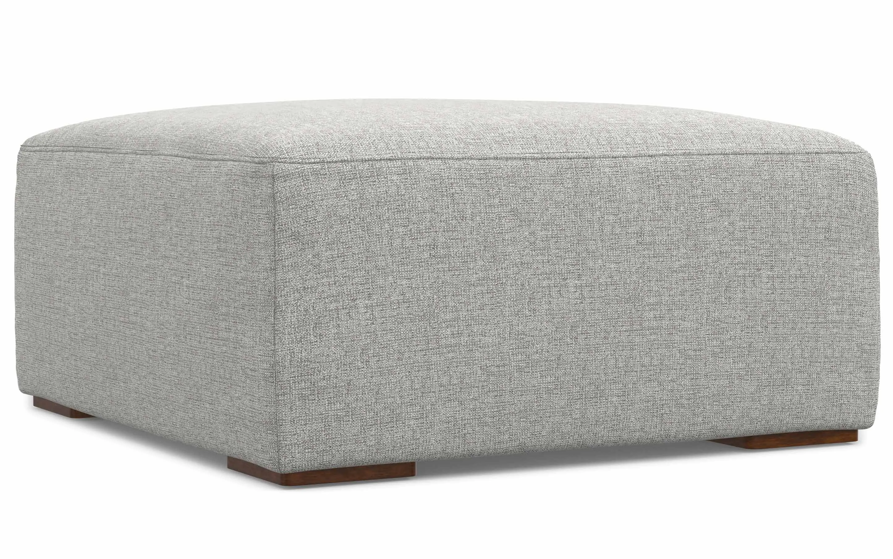 Rex 3 Seater Sofa and Ottoman in Performance Fabric