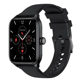 Riversong Motive 6 Pro SW62 Smart Watch Space Gray Silicone Strap