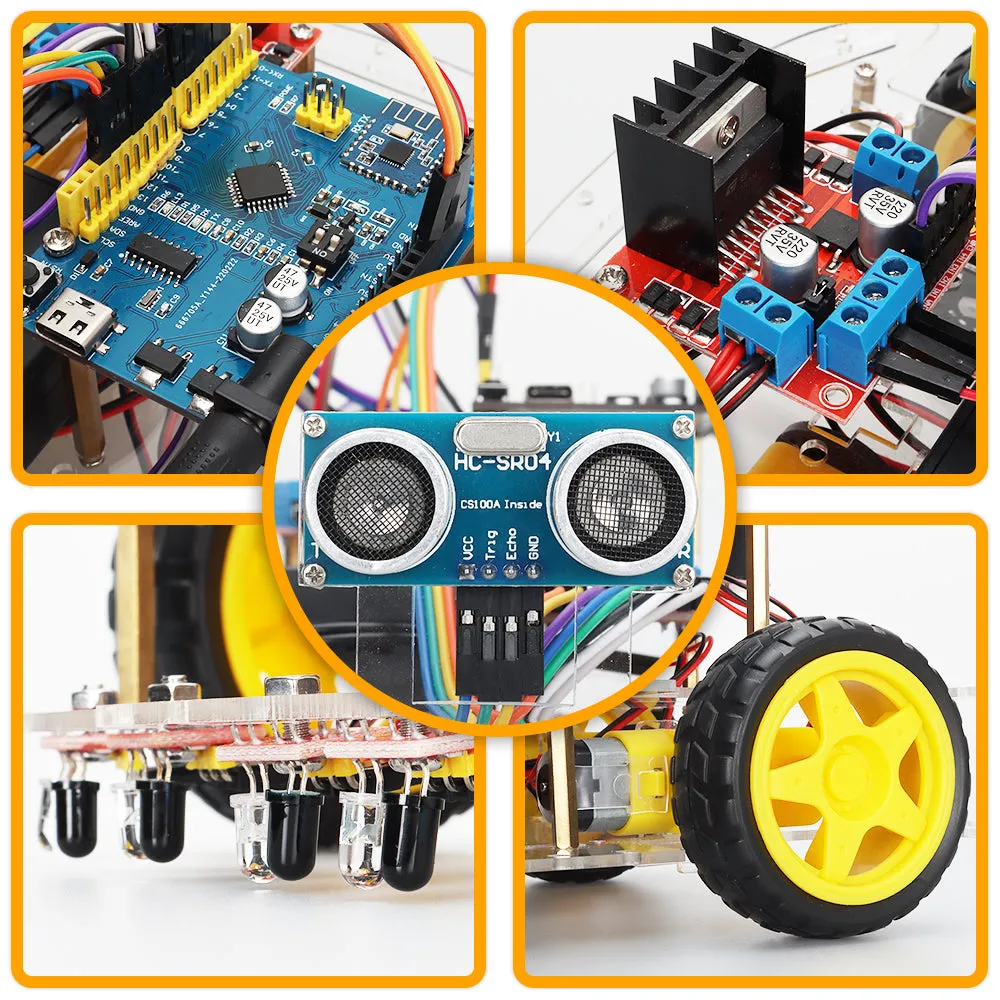 Robot Starter Kit for Arduino Project with App