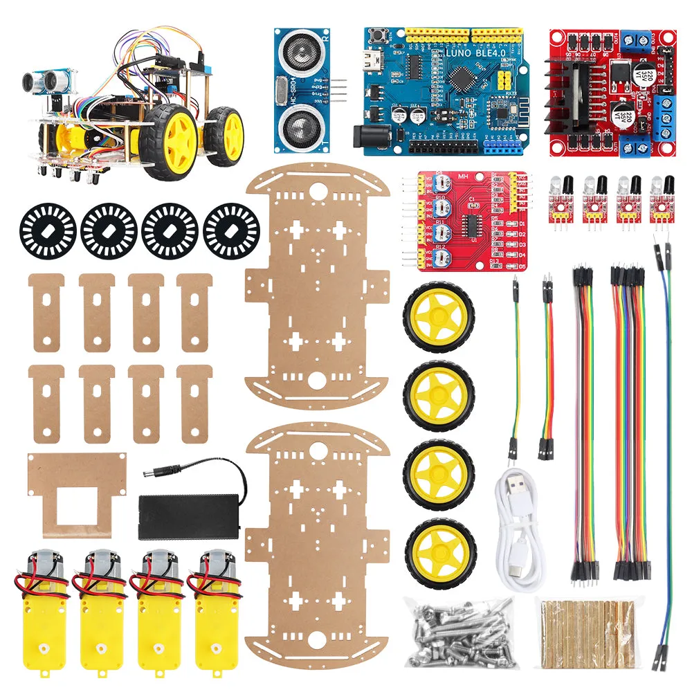 Robot Starter Kit for Arduino Project with App