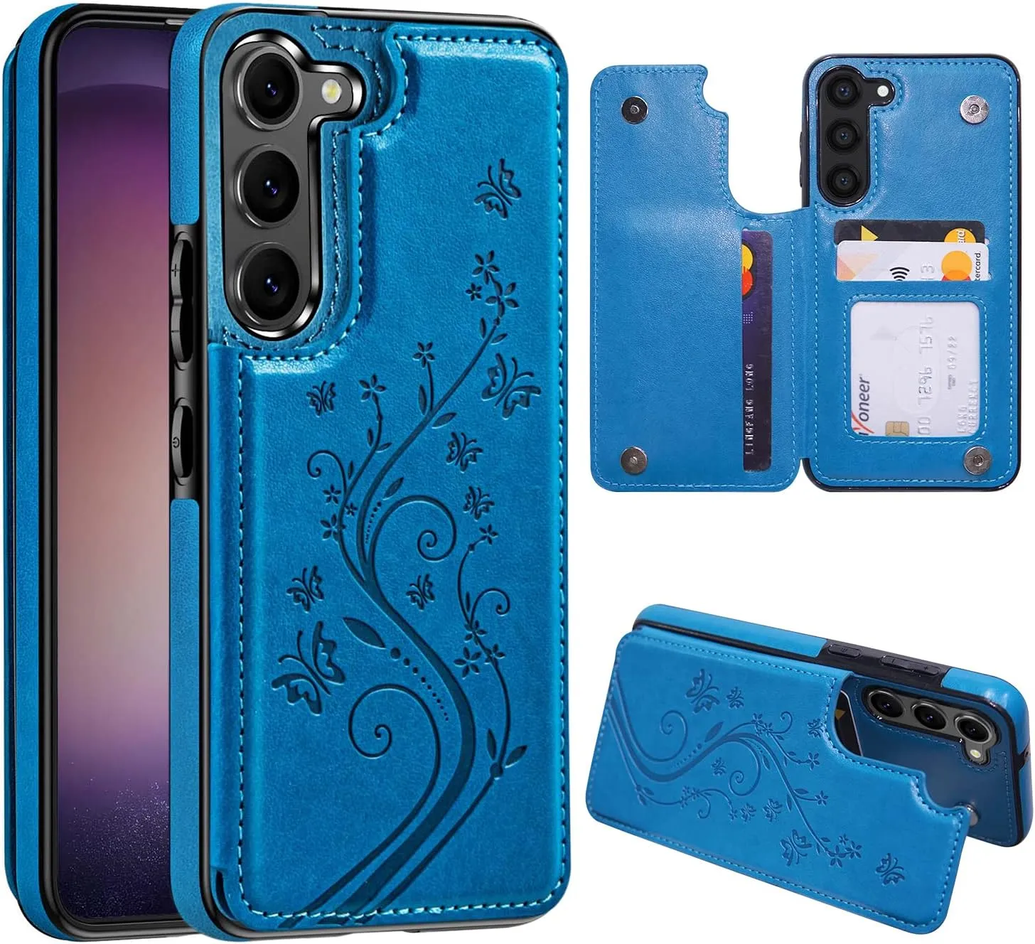 Samsung Galaxy S24 Plus Wallet Protective Phone Case