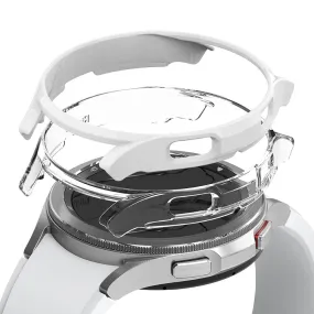 Samsung Galaxy Watch 4 Classic 42mm Case| Slim Series| Clear   White