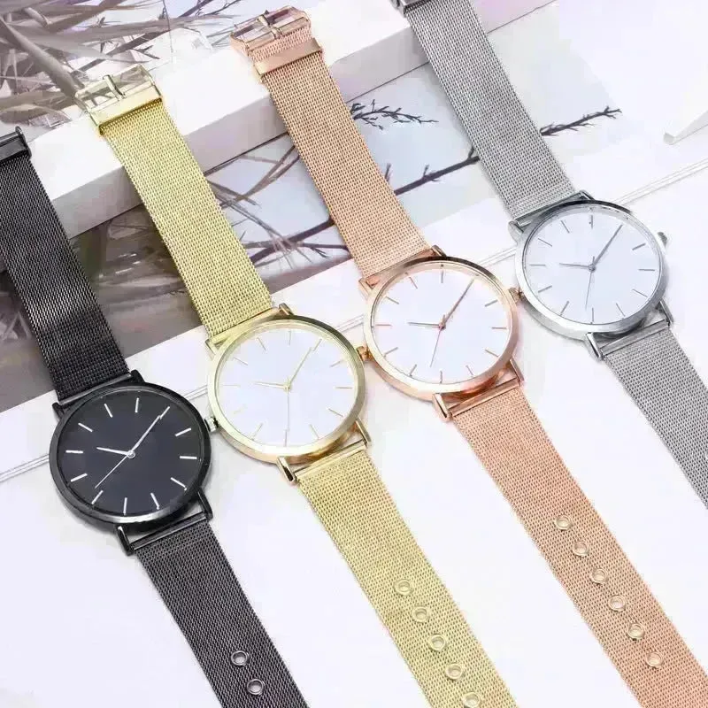 Simple ladies quartz watch