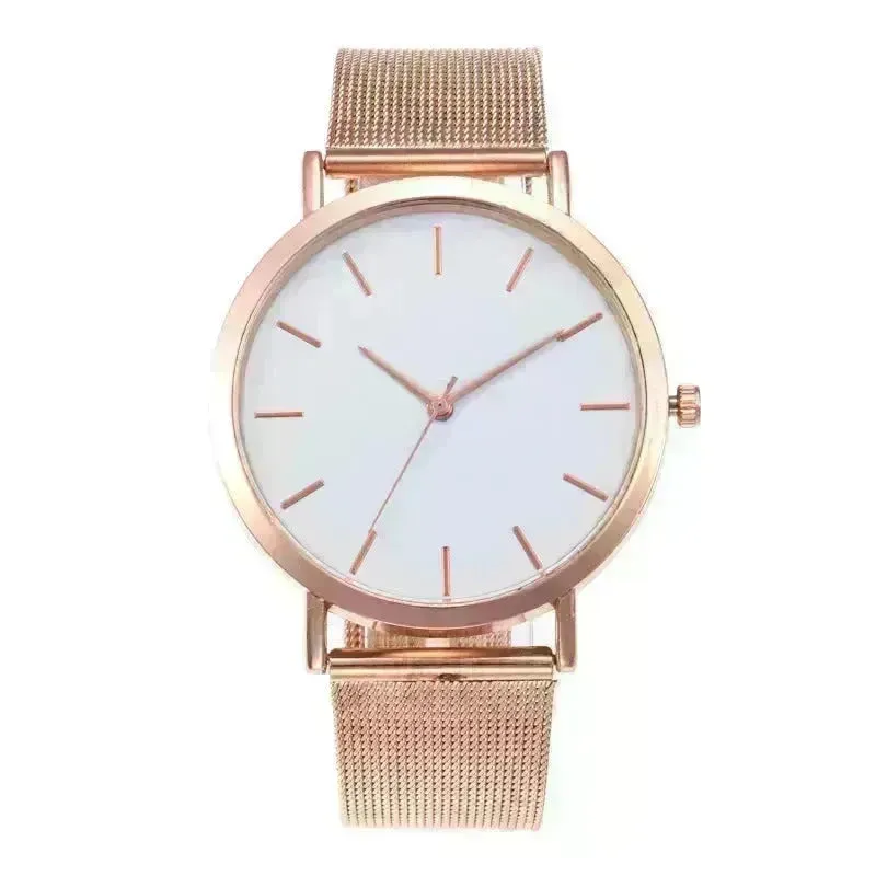 Simple ladies quartz watch