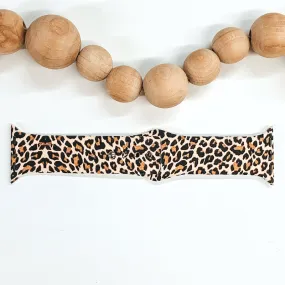Smart Watch Band in Leopard Print