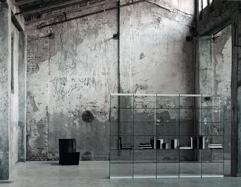 Space Glass Bookcase