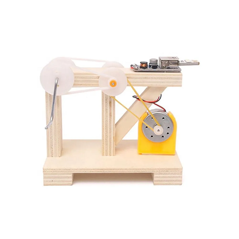 STEM DIY Hand-Crank Generator – Fun Energy Conversion Kit