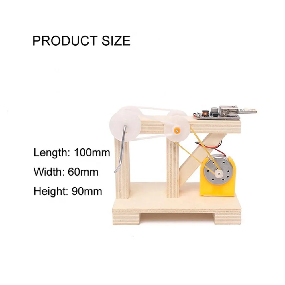 STEM DIY Hand-Crank Generator – Fun Energy Conversion Kit