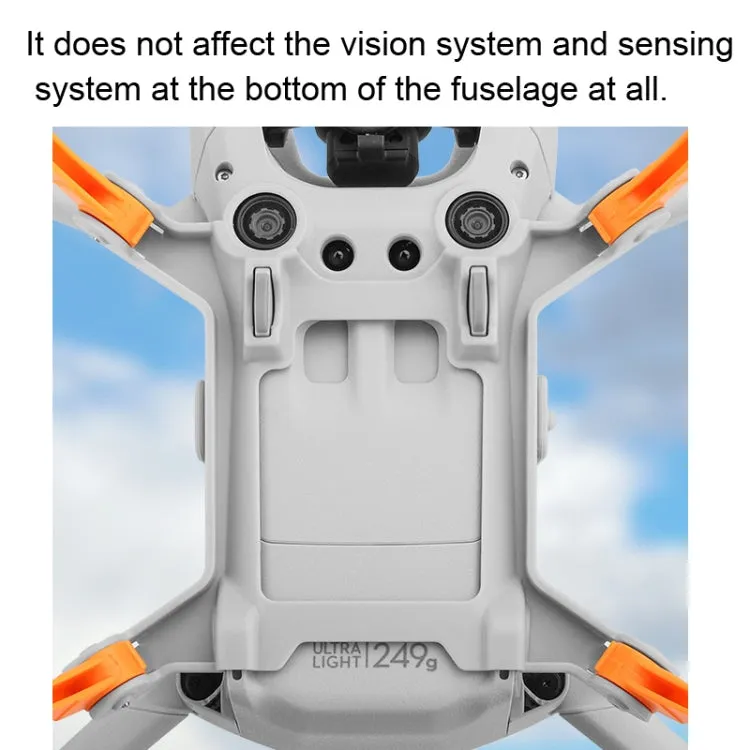 Sunnylife Foldable Spider Landing Gear for DJI Mini 3 Pro(Dual -color)