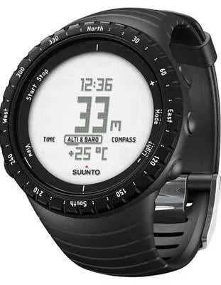 Suunto Core - Regular Black - Storm Alarm - Compass - Altimeter & Barometer