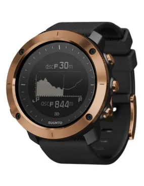 Suunto Traverse Alpha Copper Hunting/Fishing Watch - Gray Camo Fabric Strap