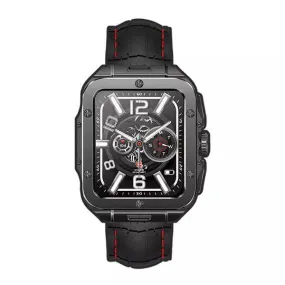 Swiss Military ALPS 2 Gun Metal Frame Black Silicon Strap-AL98