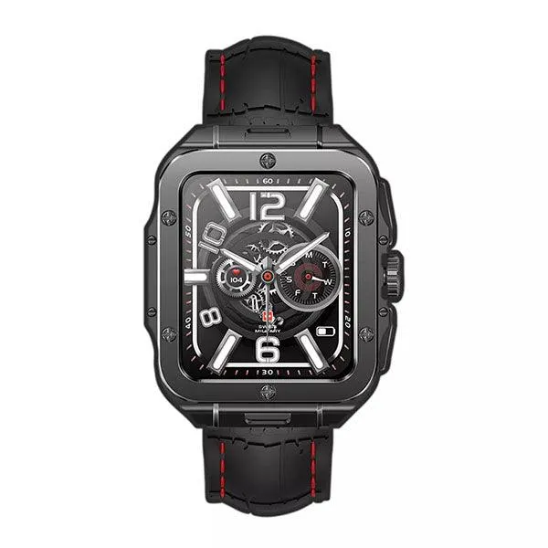 Swiss Military ALPS 2 Gun Metal Frame Black Silicon Strap-AL98