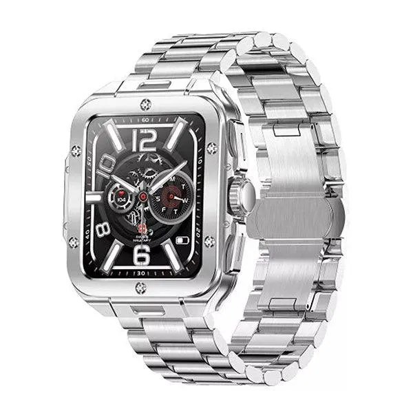 Swiss Military ALPS 2 Silver Frame Stainless Steel Strap-6F3O