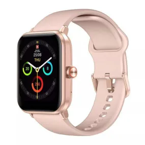 Swiss Military Alps Smart Watch Silicon Strap Pink-SSQT