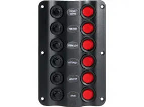 TALAMEX WAVE PANEL 6 SWITCHES 12V
