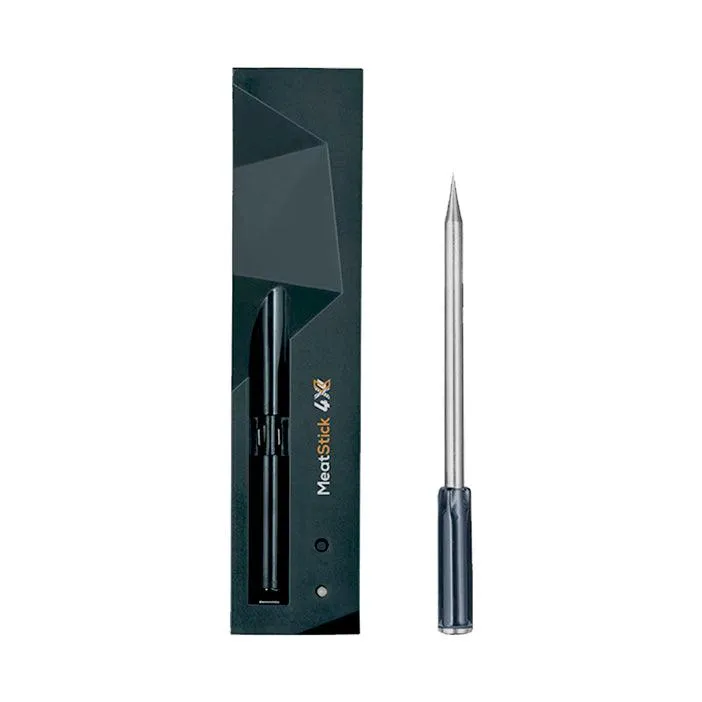 The MeatStick 4X Meat Thermometer - Up to 650 Ft Wireless Range