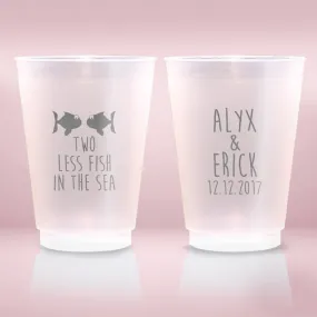 Two Less Fish In The Sea Wedding Favor Cups (21)