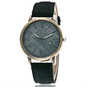 W164 Black Denim Collection Quartz Watch