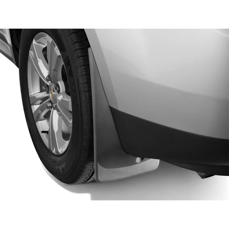 WeatherTech DigitalFit No-Drill Rear Mud Flap - Black / Textured - Ford Midsize SUV 2021-22 120145 - Pair