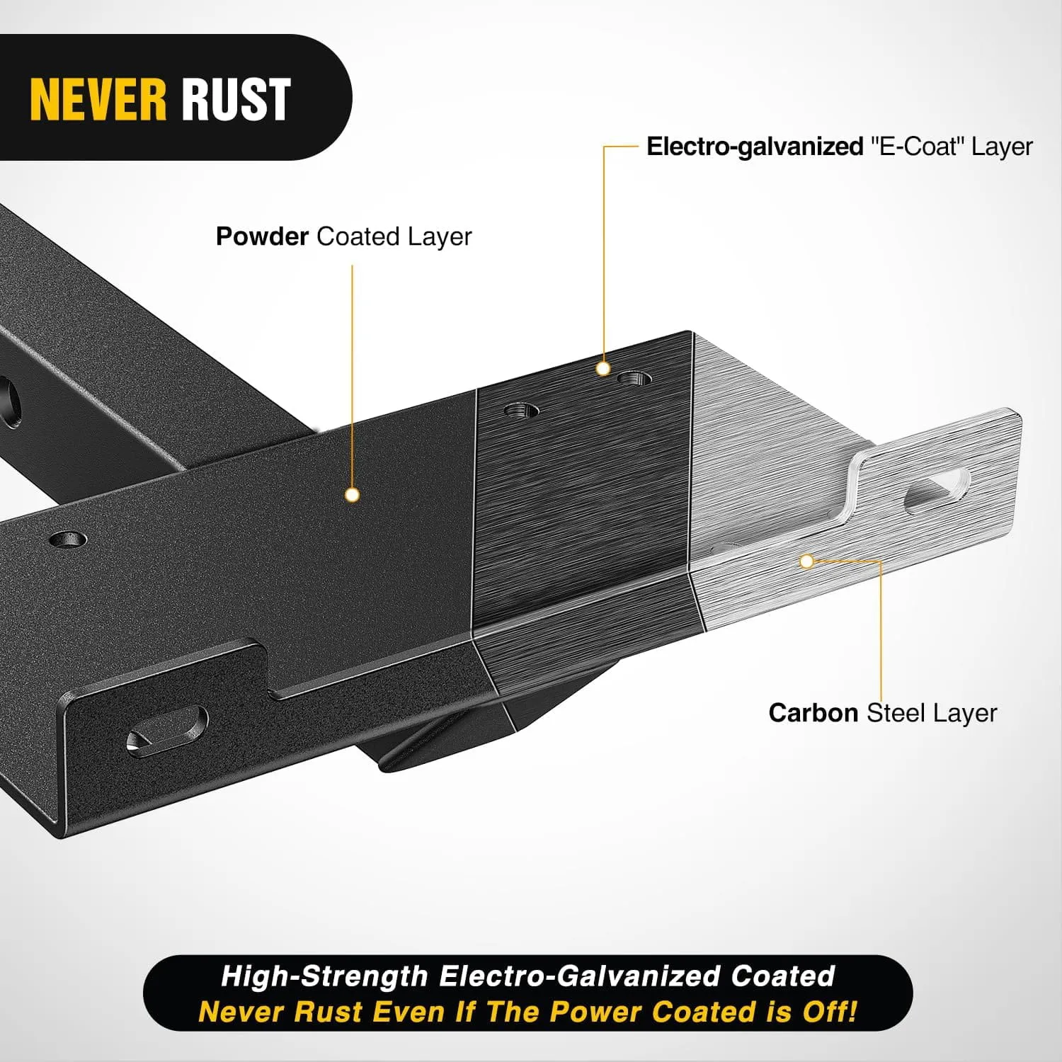 Winch Hitch Cradle Mount Plate
