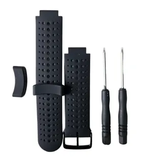 Xtreme Xccessories Two-colour Silicone Sport Watch Band for Garmin Forerunner 230 / 235 / 620 / 630 / 735XT(Black Grey)
