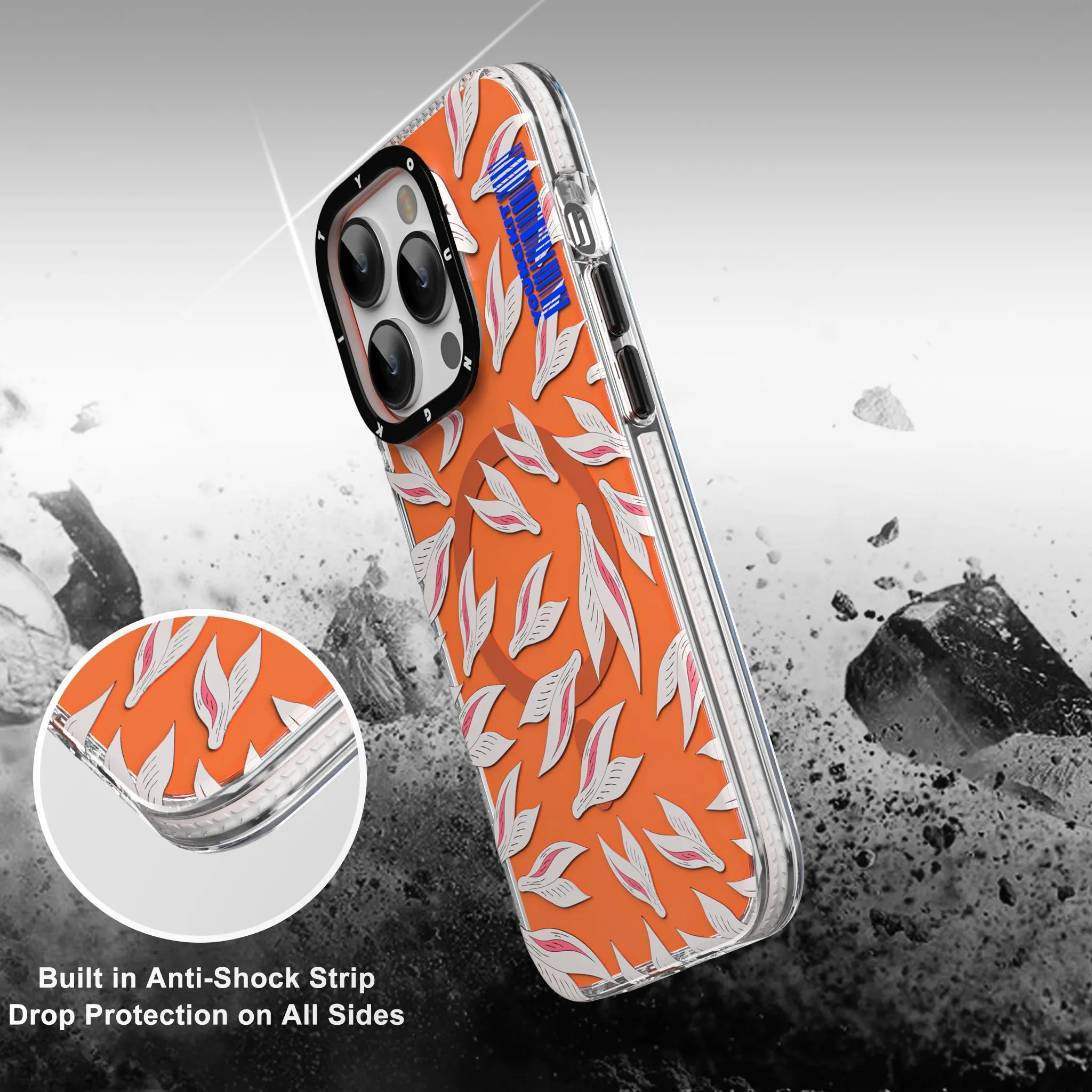 YOUNGKIT Play Rabbit MagSafe Slim Thin Matte Anti-Scratch Back Shockproof Cover Case