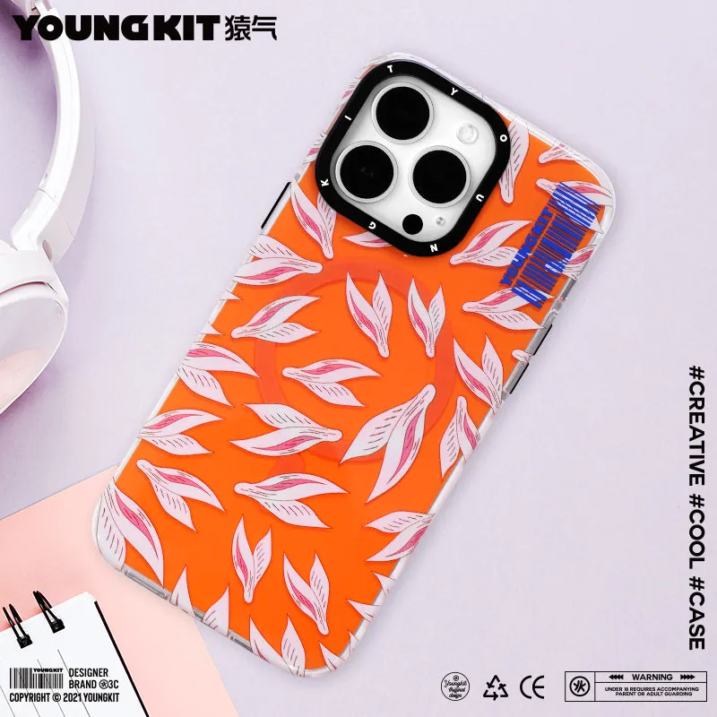YOUNGKIT Play Rabbit MagSafe Slim Thin Matte Anti-Scratch Back Shockproof Cover Case