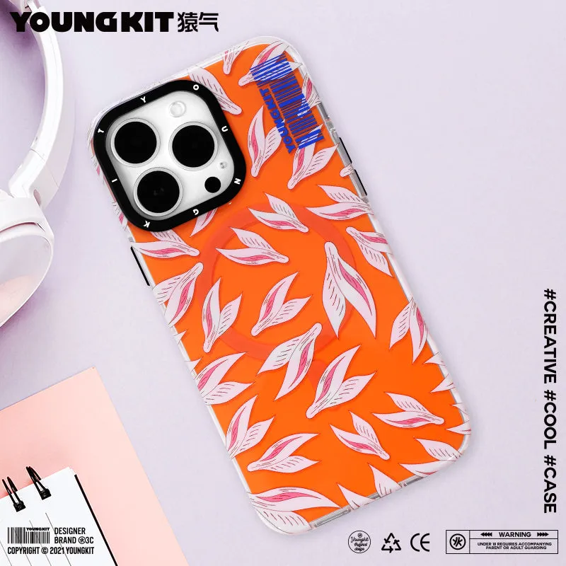 YOUNGKIT Play Rabbit MagSafe Slim Thin Matte Anti-Scratch Back Shockproof Cover Case