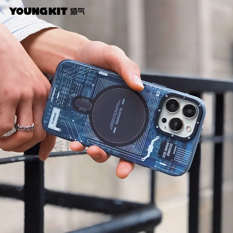 YOUNGKIT Technology MagSafe Slim Thin Matte Anti-Scratch Back Shockproof Cover Case (iPhone)
