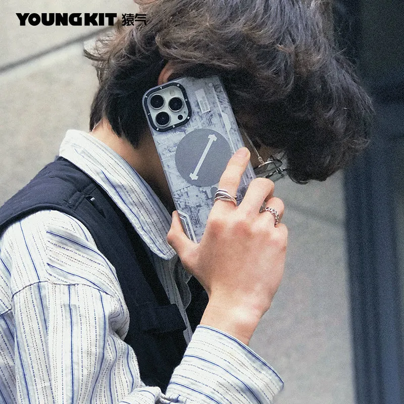 YOUNGKIT Technology MagSafe Slim Thin Matte Anti-Scratch Back Shockproof Cover Case (iPhone)