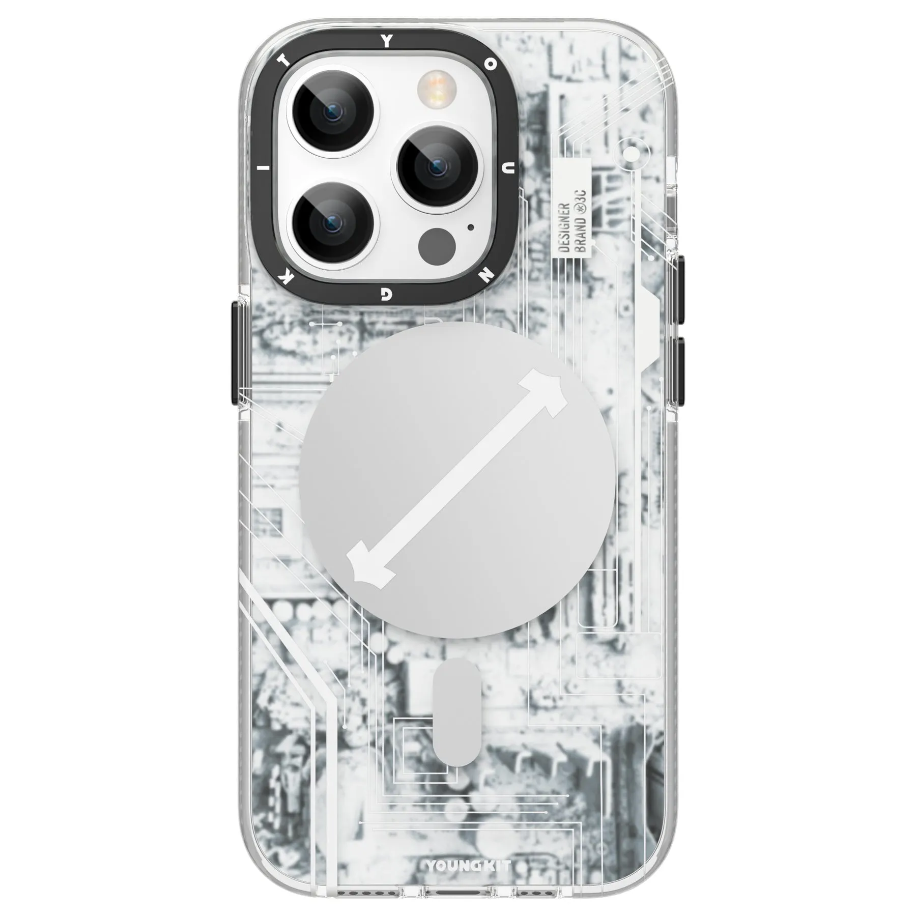 YOUNGKIT Technology MagSafe Slim Thin Matte Anti-Scratch Back Shockproof Cover Case (iPhone)