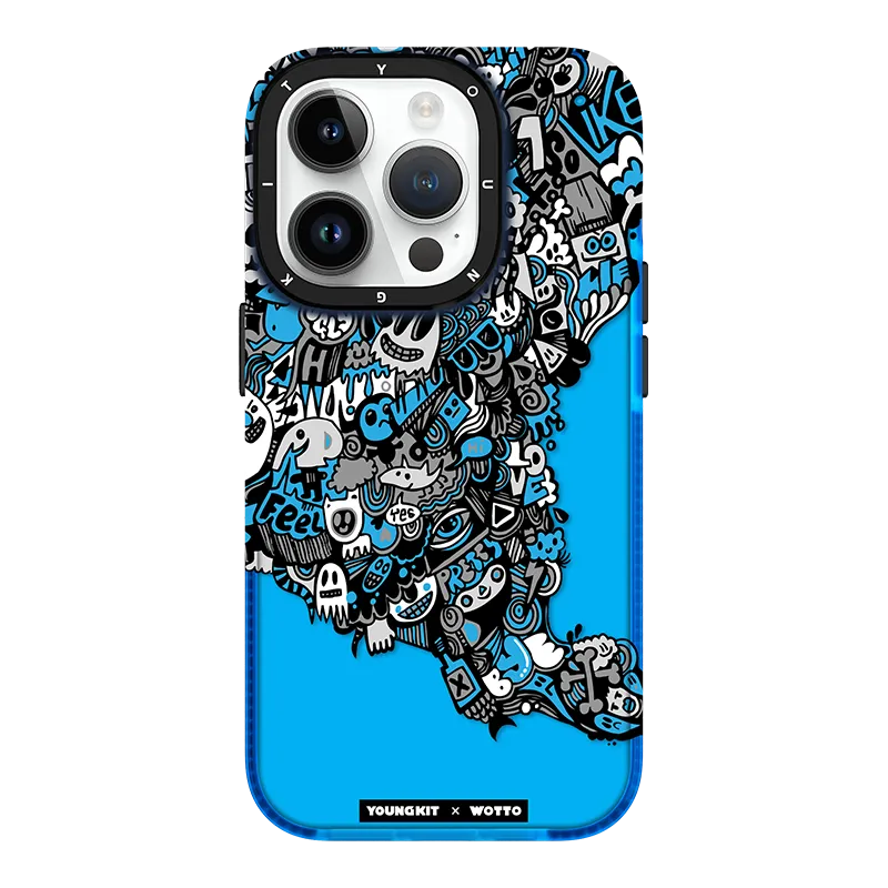 YOUNGKIT X WOTTO Slim Thin Matte Anti-Scratch Back Shockproof Cover Case