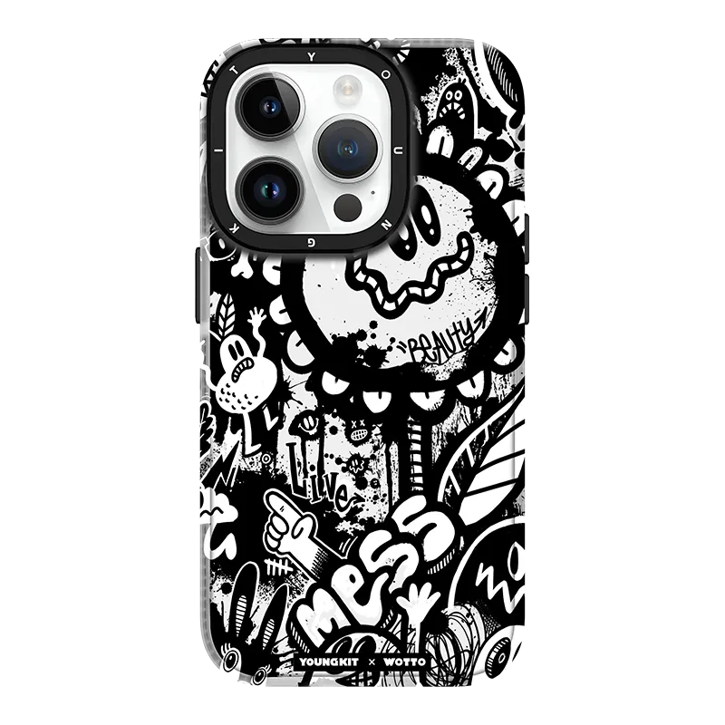 YOUNGKIT X WOTTO Slim Thin Matte Anti-Scratch Back Shockproof Cover Case