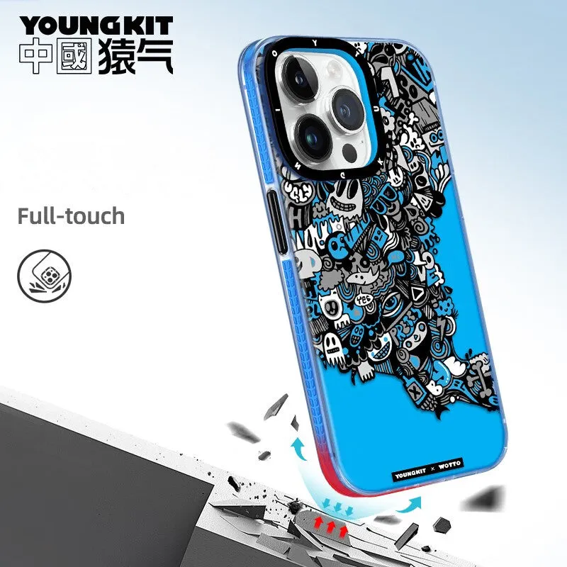 YOUNGKIT X WOTTO Slim Thin Matte Anti-Scratch Back Shockproof Cover Case